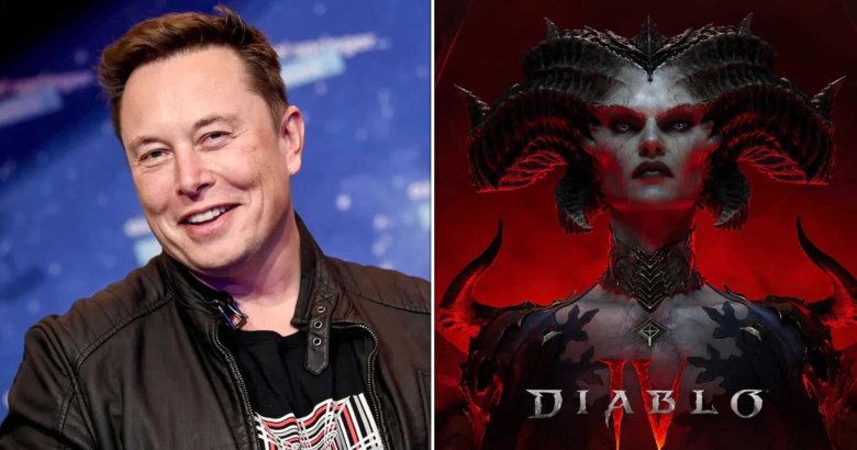 Elon Musk ไลฟสตรม Speedrun โหมด Nightmare Dungeon เกม Diablo 4 BT