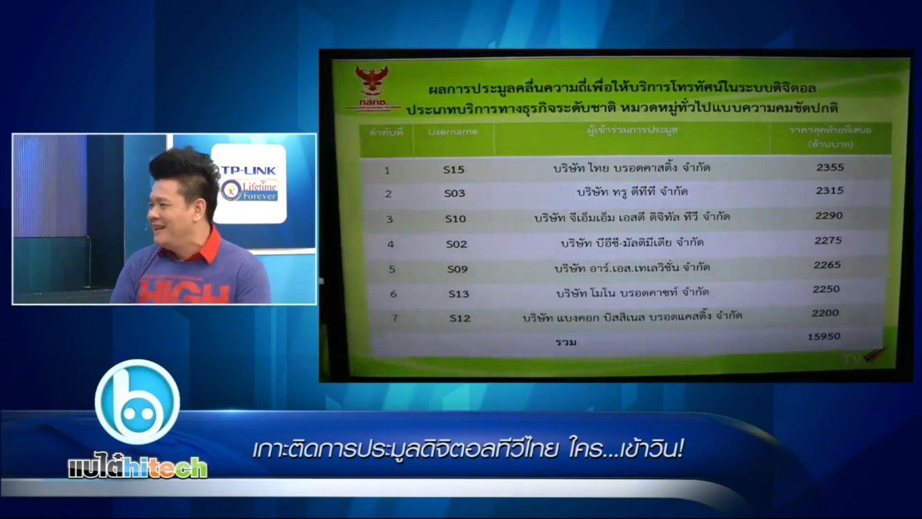 กาะติดสถานการณ์ดิจิตอลทีวีไทย ใครจะเข้าวิน!