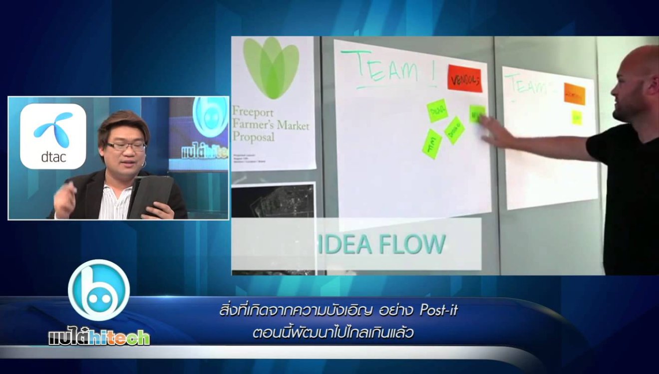 มาดูการพัฒนาของ Post it