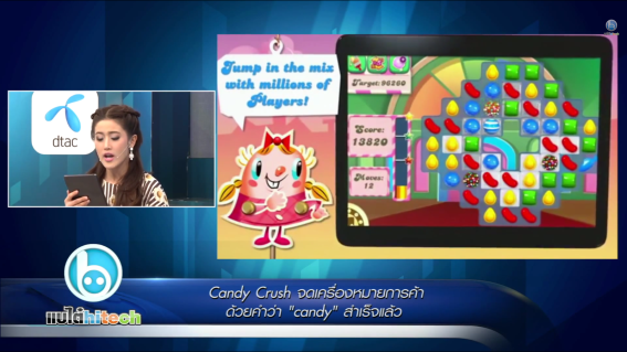 Candy Crush จดเครื่องหมายการค้า “Candy” สำเร็จแล้ว