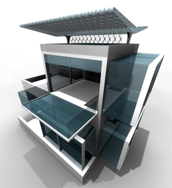 ต้นแบบบ้านแห่งอนาคตในปี 2050