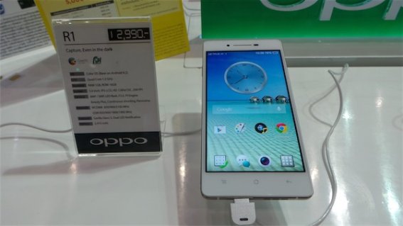 เกาะติดบูธ Oppo เปิดตัว R1 ราคาโดนใจ N1 ลดพิเศษเหลือ 17,900 บาท #TME2014