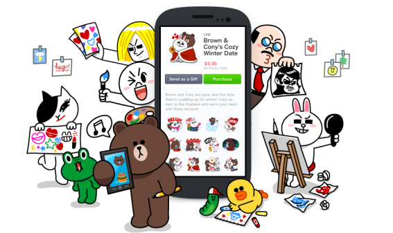 Line Creators Market เปิดให้ผู้ใช้ส่งสติกเกอร์ขึ้นไปขายบน Web Store ได้แล้ว