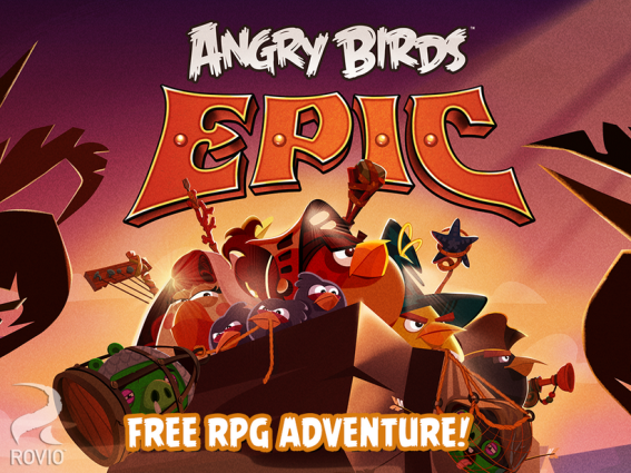 มาแล้ว Angry Birds Epic โหลดเล่นกันได้เลย