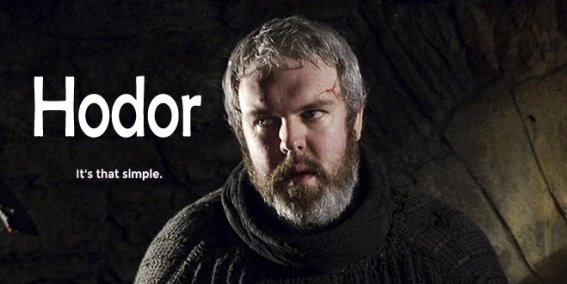 Yo! Hodor! แอปฯโย่แนวใหม่ให้คุณทักเพื่อนแบบโฮดอร์!