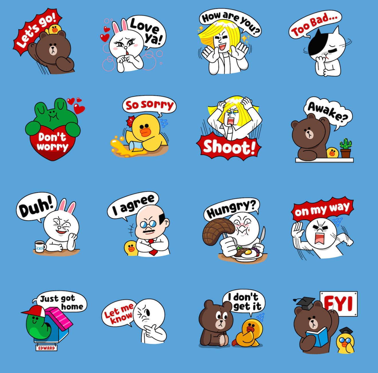 LINE แจกสติกเกอร์ชุดพิเศษฟรี! แค่เปลี่ยนรหัส Password