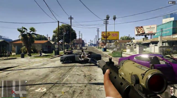 เทียบกันชัดๆ ว่า GTA V บน PS4 สวยแจ่มขึ้นขนาดไหน พร้อมโหมดใหม่มุมมองบุคคลที่ 1