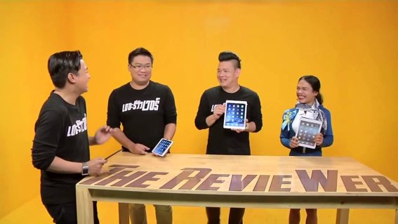 การประกวด Miss iPad ประจำรายการ The RevieWER