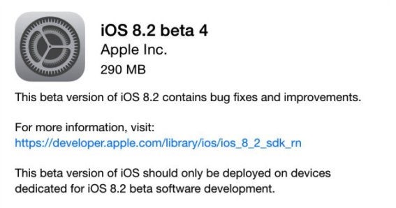 Apple ปล่อย iOS 8.2 ตัว beta ที่พร้อมรองรับการใช้งานกับ Apple Watch