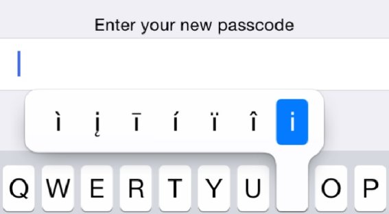 ลองใช้ตัวอักษรพิเศษเป็น passcode ดูมั้ย? เพื่อความปลอดภัยที่เพิ่มขึ้นของ iPhone ของคุณ