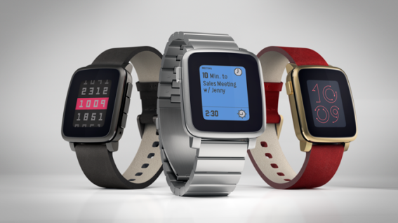 เอาให้กระเป๋าฉีกกันไปข้าง Pebble Time Steel มาแล้ว