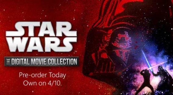 Star Wars ทั้ง 6 ภาคในรูปแบบดิจิตอลพร้อมจำหน่ายแล้วบน iTunes