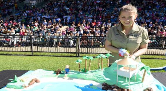 BEERWAH, AUSTRALIA - JULY 24: In this handout photo provided by Australia Zoo, Bindi Irwin celebrates her 15th birthday on July 24, 2013 in Beerwah, Australia. (Photo by Ben Beaden/Australia Zoo via Getty Images)