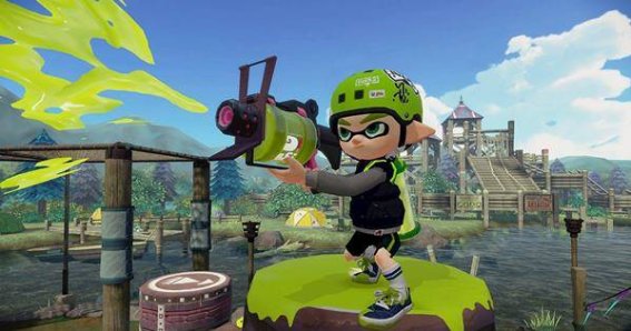 Splatoon เกมยิงออนไลน์จากนินเทนโด เป็นเกมยิงที่ขายดีที่สุดในญี่ปุ่น