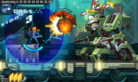 หลุดตัวอย่างแรก Azure Striker Gunvolt 2 เกมจากผู้สร้างร็อคแมน มาอีกแล้ว