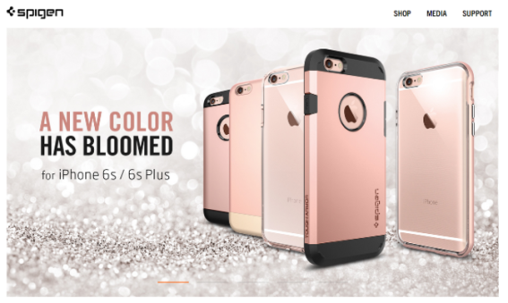 Spigen ออกทีเซอร์ร่วมยัน iPhone 6s มาพร้อมสี Rose Gold แน่นอน