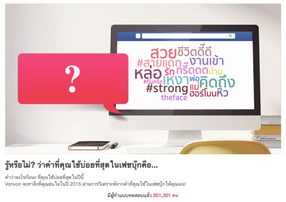 ระวัง! “คำที่ฉันใช้มากที่สุดในเฟซบุ๊ก” อาจนำข้อมูลส่วนตัวไปใช้