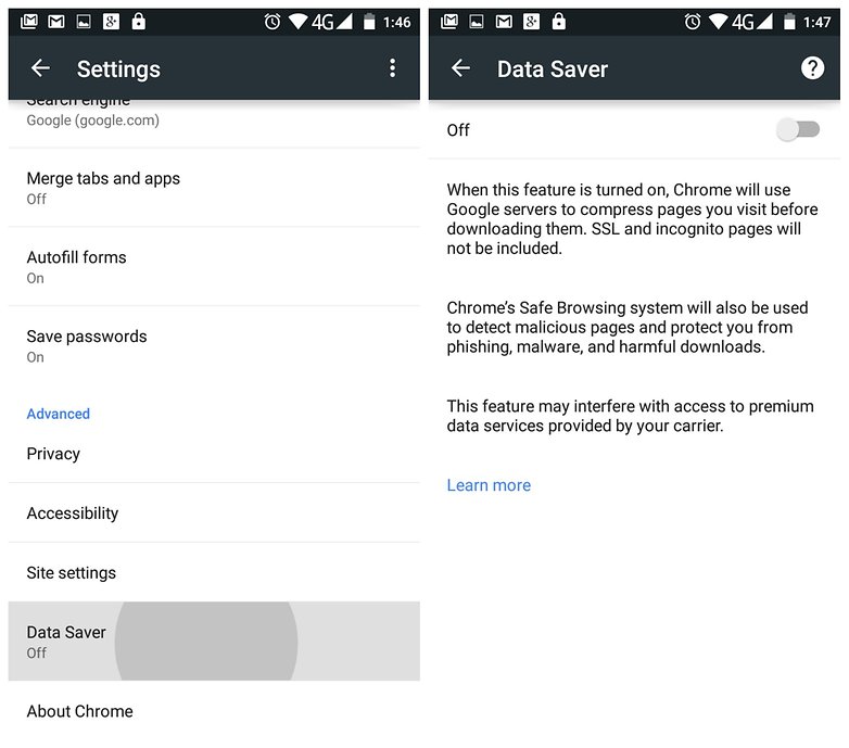 AndroidPIT-Chrome-browser-data-saver-enable-w782
