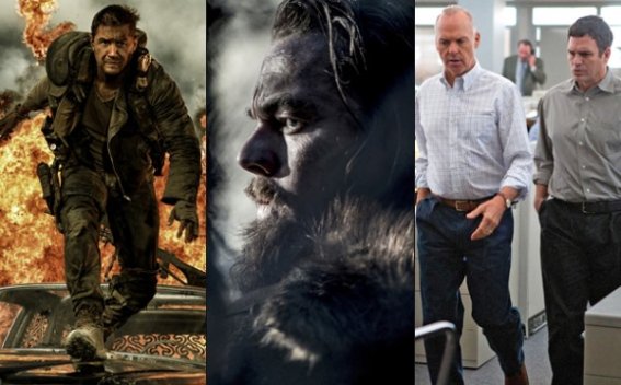 Mad Max: Fury Road คว้า 6 รางวัลออสการ์, The Revenant สร้างเซอร์ไพรซ์เพียบ