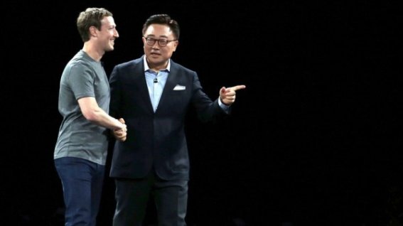 Mark Zuckerberg ขโมยซีนงานเปิดตัว Samsung Galaxy S7