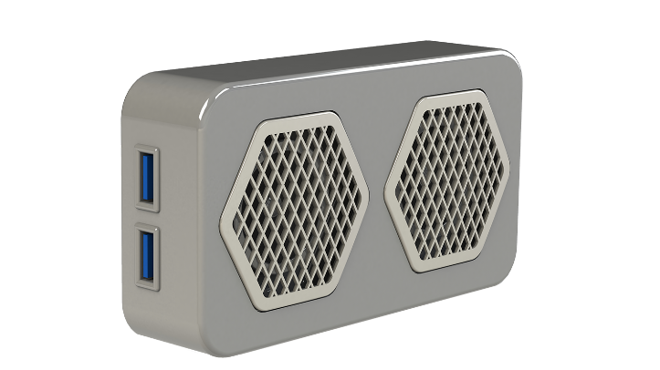 Lifepack-Solarbank-speakers-standard-colour-grey