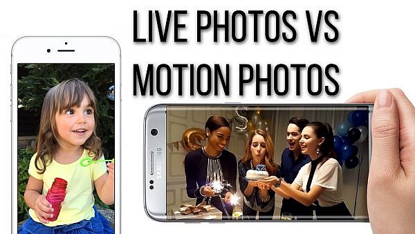 ข้อแตกต่างระหว่าง Apple Live Photos กับ Samsung Motion Photos