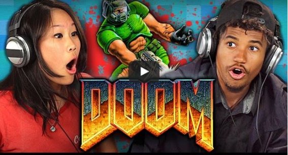 มาดูคลิปจับเด็กวัยรุ่นมานั่งเล่นเกมยิงในตำนาน Doom ภาคแรก