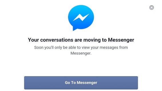 ตื้อไม่เลิก! Facebook เตรียมบังคับผู้ใช้ Mobile-Site เปลี่ยนไปใช้แอป Messenger