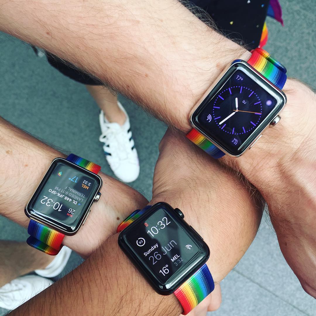 rainbow band apple 03