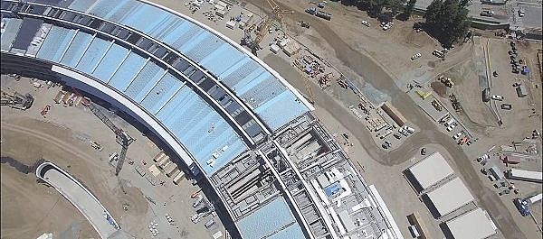 APPLE CAMPUS 2- July 2016 Construction Update 4K - YouTube.MP4_000081323