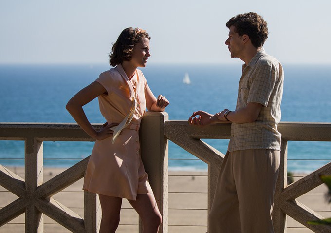 Café Society Written and Directed by Woody Allen Starring: Jesse Eisenberg, Kristen Stewart, Steve Carell 