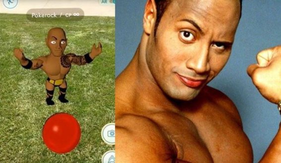 จะเกิดอะไรขึ้นถ้า The Rock กลายร่างเป็น ตัวละครในเกม Pokemon GO