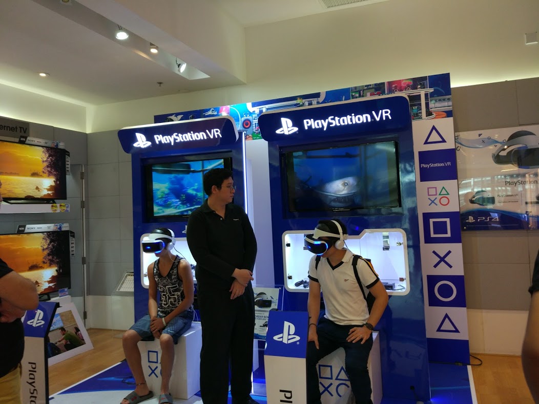 มาทดลองเล่น Playstation VR กันได้ที่ศูนย์ Sony สยามพารากอนชั้น 2