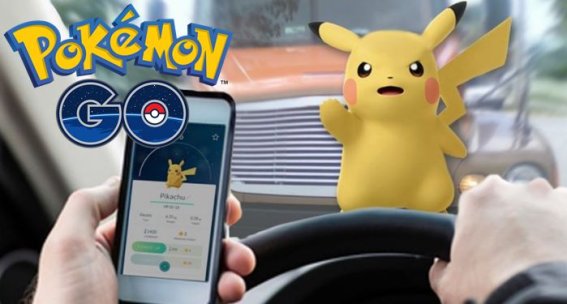 เป็นเรื่องเฮลิคอปเตอร์จับภาพรถต้องสงสัย แต่กลับเป็นคอเกมที่เล่น Pokemon GO !!