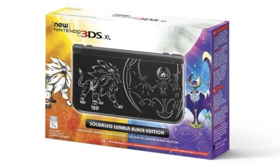 Nintendo เปิดตัวเครื่อง New 3DS XL ลายจากเกม Pokemon Sun และ Moon