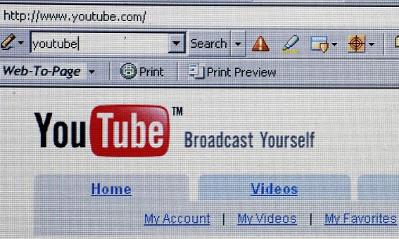 UNSPECIFIED - OCTOBER 10:  In this photo illustration the YouTube website is dispayed on October 10, 2006. Google has bought YouTube, the popular online video website where users can upload and watch videos for free, for $1.65billion dollars.  (Photo Illustration by Jeff J Mitchell/Getty Images)