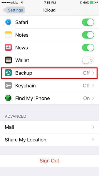 iphone-icloud-backup-in-settings