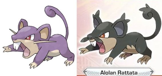 เปิดตัวหนู Rattata โฉมใหม่ในเกม Pokemon Sun และ Moon