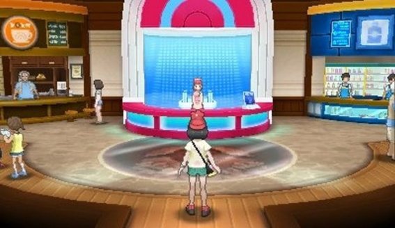 มาแล้วภาพแรก Pokemon Center ในเกม Pokemon Sun และ Moon