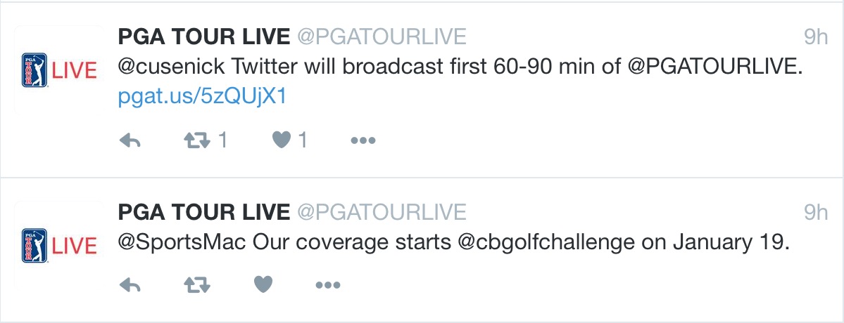 PGA TOUR LIVE - Twitter 02