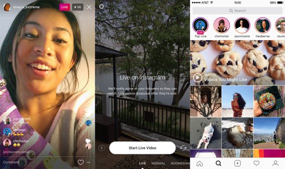 Instagram เปิดตัวฟีเจอร์ “LIVE” ถ่ายทอดสดได้แล้ววันนี้