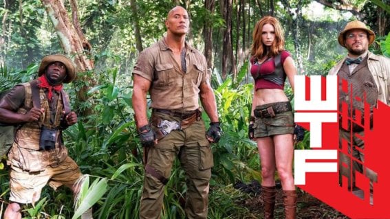 ตัวอย่างแรก “Jumanji: Welcome To The Jungle” แอ็คชั่นอารมณ์ดีล่าสุดของ “เดอะ ร็อค”