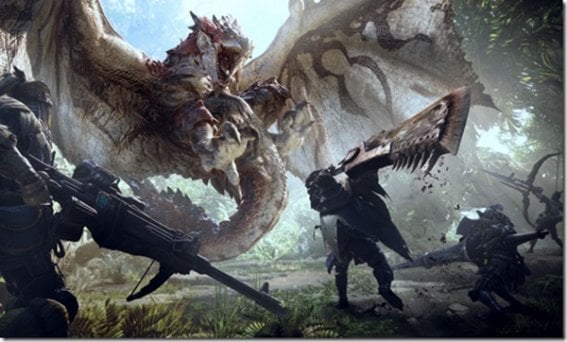 Capcom ประกาศให้แฟนเกมออกแบบอาวุธในเกม Monster Hunter World