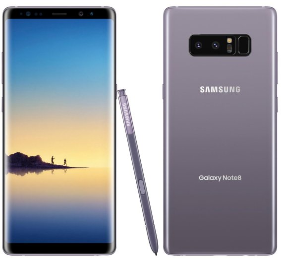 สื่อนอกหลุดภาพเรนเดอร์ Galaxy Note 8 เฉดสี ‘Orchid Grey’ ก่อนเปิดตัวคืนนี้