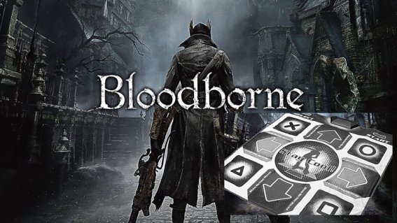 ชมคลิปเล่นเกมโหด Bloodborne ด้วยแผ่นเต้น Dance Dance Revolution