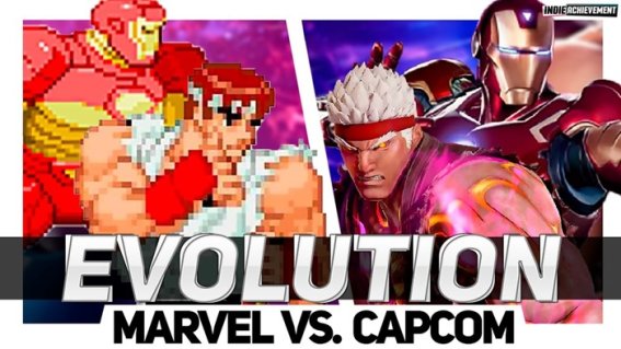 มาชมวิวัฒนาการ ของเกม MARVEL VS. CAPCOM ตั้งแต่ภาคแรกจนถึงภาคล่าสุด