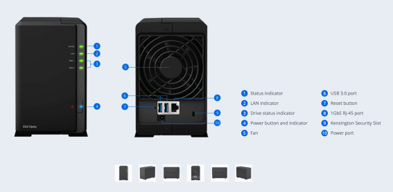 Synology เปิดตัว DiskStation DS218play, DS218j และ DS118 ตัวเก็บข้อมูลประจำบ้านสุดเทพ