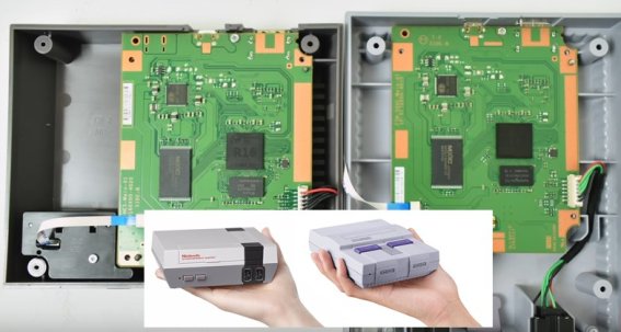 แกะไส้ในเครื่อง Super Famicom Mini พบใช้ เมนบอร์ดและชิปตัวเดียวกับ Famicom Mini !!