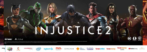 สรุปผลผู้ชนะการแข่ง Zone Zean Game กับเกม Injustice 2 ในงาน TGS BIG 2017