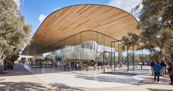 พาชม “ศูนย์บริการนักท่องเที่ยว” ที่สำนักงานใหญ่ Apple Park : เปิดให้เข้าชมแล้ววันนี้